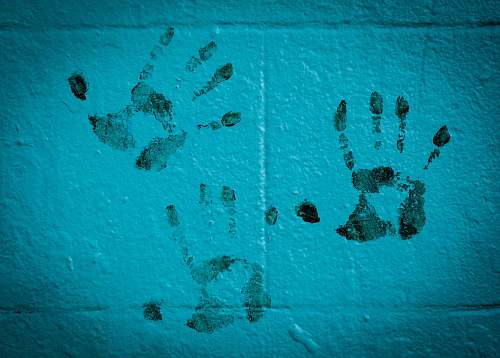 san francisco three hand prints on white wall united states